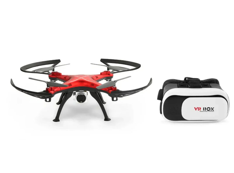 Load image into Gallery viewer, AeroVantage Eagle Pro Drone with VR Headset
